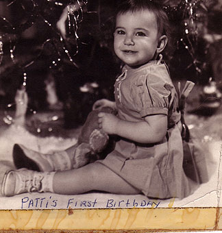 Patti's first birthday