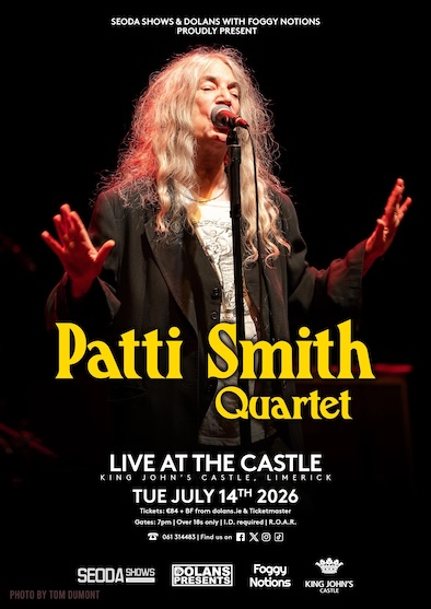 Patti Smith Quartet Tour poster