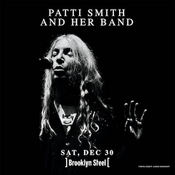 Patti Smith in Brooklyn 2023