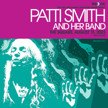 Patti Smith in Portland 2023